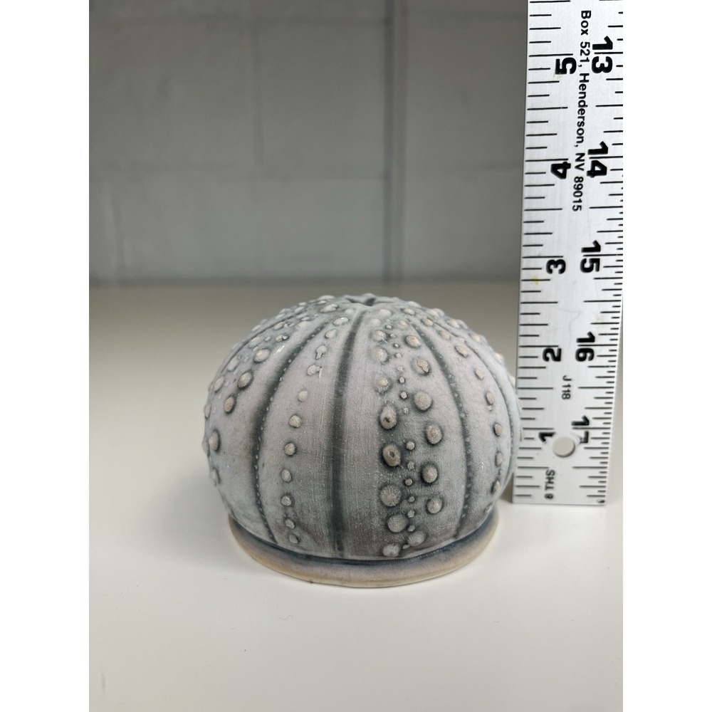 Georgetown Pottery MAINE Salt Shaker Urchin Art Pottery Sea Ocean Decor Nautical - Picture 9 of 12